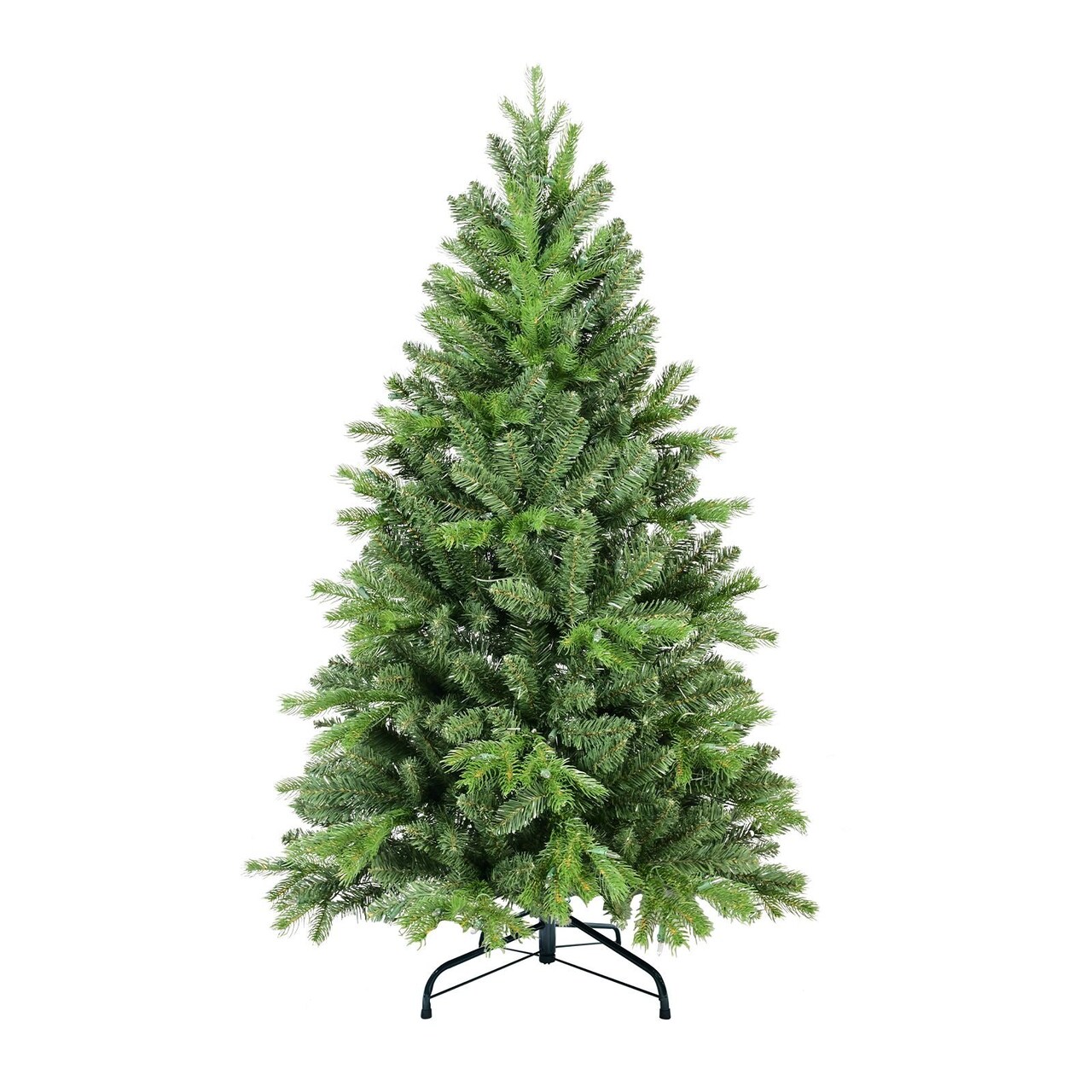 Edge Collections - 7' - Green - Slim Artificial Christmas Tree for Compact Spaces - 1 Piece